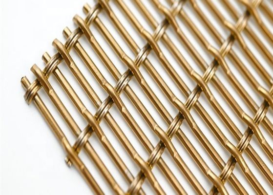 Velpの金の銀製のめっきされた建築金属の網