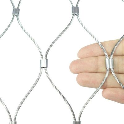 飼鳥園の動物園の網のための高力ステンレス鋼 ケーブル ワイヤー ロープの網の網