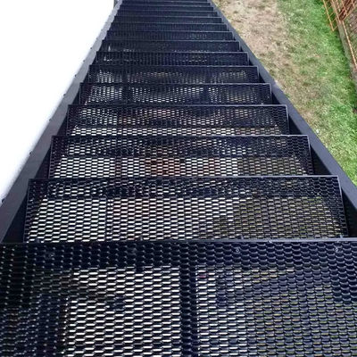 歩道用のカスタマイズされた鋼鉄六角形の拡張メッシュ亜鉛メッキ拡張プレートメッシュ