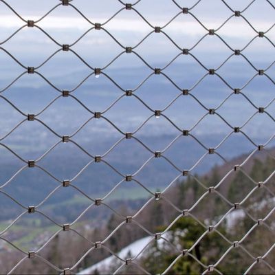 階段手すり保護ネット AISI 304/316 ステンレス鋼ワイヤーロープ（亜鉛付き）