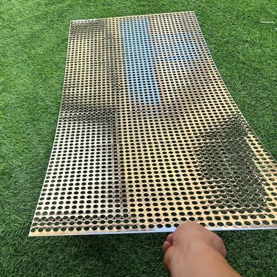 建築面のための粉末で覆われたパフォーレートアルミメッシュ