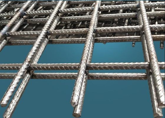 補強鋼鉄溶接された金網は6mmのRebarの具体的な鉄の網にパネルをはめる
