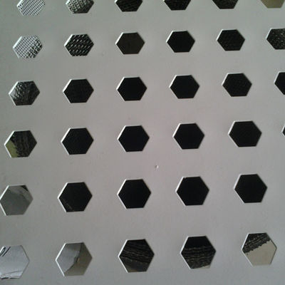 孔付きアルミ網 1000x2000mm 装飾板 0.3mm 厚さ