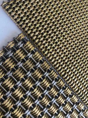 ステンレス・スティール 装飾用織布網 1mm 建築スクリーン