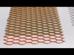 2mm プレート アルミニウム 拡張 コーティング 装飾 網 金属スクリーン