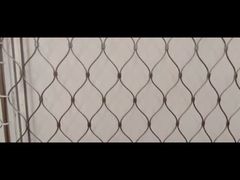 柔軟なAISI 304建築用ワイヤロープ網 40*40mm 50*50mm 開口