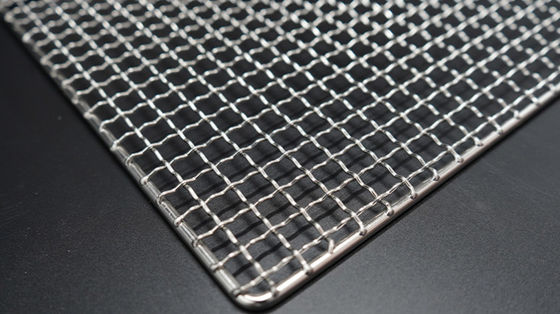304ステンレス鋼 BBQグリル メッシュ 165-550mm 丸 高温耐性
