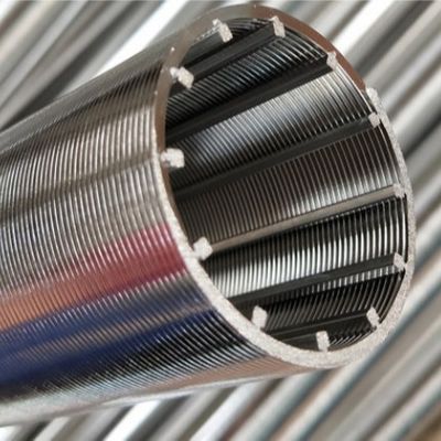 304ステンレス鋼ウェッジワイヤースクリーンフィルターメッシュ 20-300mm