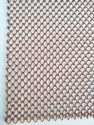 壁のクラッディング カーテンのためのカスタマイズされた着色された装飾的なアルミニウム カーテン