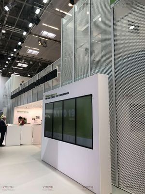 粉上塗を施してある色のダイヤモンドの金網は屋内安全柵のための電流を通された拡張金属を引き起こしました