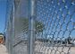 ダイヤモンド ポリ塩化ビニールはスポーツの運動場のための塗ったり/電流を通されたチェーン・リンクの金網の塀