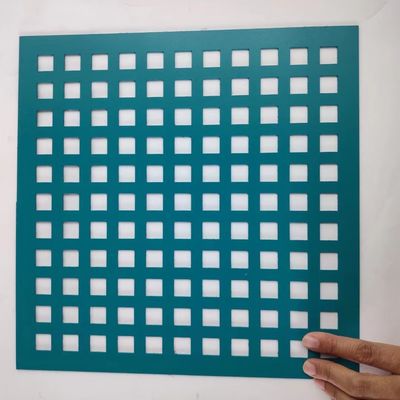 アルミニウム亜鉛メッキ 2mm 正方形穴あき金属板 4x8 フィート