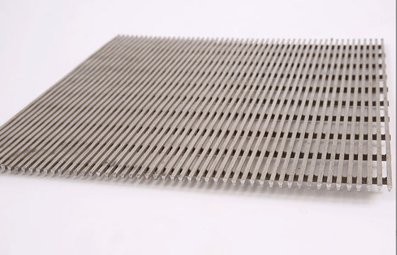 0.2mm SS304 クエッジワイヤースクリーン フラットパネル カスタマイズ