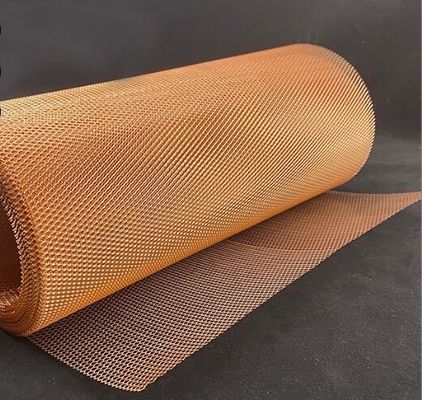 EMIシールドのための銅ダイヤモンド拡張メタルメッシュ 0.02-4mm