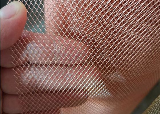 EMIシールドのための銅ダイヤモンド拡張メタルメッシュ 0.02-4mm