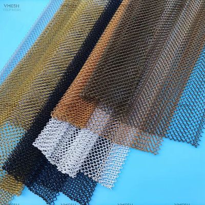 1.2mm 厚さ チェーンリンク 飾り付けカーテン 建築用ワイヤーメッシュ