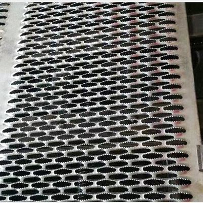 重量グリップ ストラット 孔付き金属板格子
