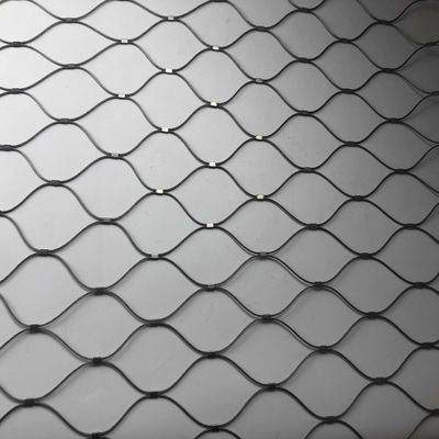 30*30mm 柔軟性 堅固なステンレス鋼ロープ網 安全フェンディング