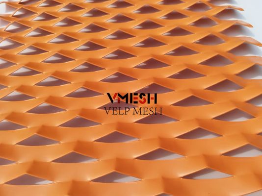 PVDF アルミニウム フェサード メッシュ ビルド メタル 拡張プレート 外装