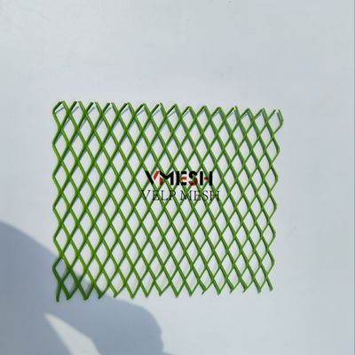 パーソナライズド 粉末塗装 壁カバー 拡張金属ファサード メッシュ