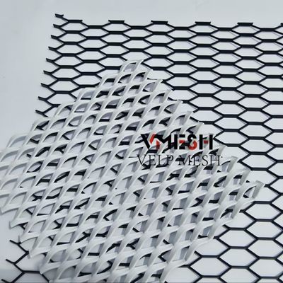 インテリアデザイン用軽量アルミニウム合金エキスパンドメタルメッシュパネル