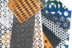 オーダーメイドデザイン 丸い三角形穴 アルミ ステンレス ステンレス ステンレス ステンレス