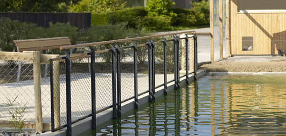 動物園の柵や鳥小屋向けの、長寿命で無毒なUV耐性ステンレス鋼ワイヤーロープメッシュ