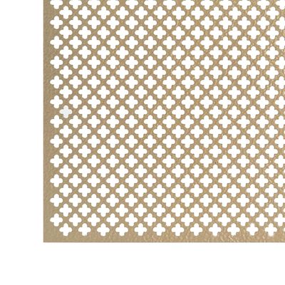 PVDFコーティング 建築用四角型 アルミ製パネル 装飾用金属製パネルシート