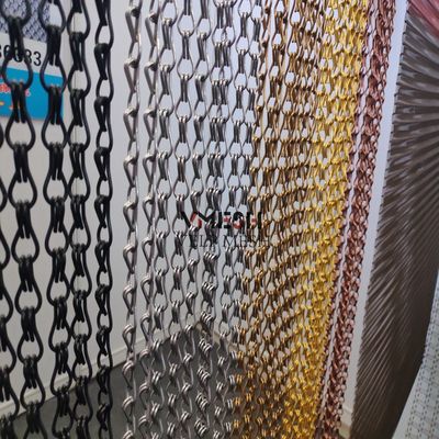 アルミコイルドレッパリー 織布線網 金属カーテン 家装用