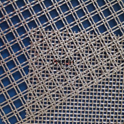 SS 304 建築用ステンレス鋼織り金網メタルメッシュパネル