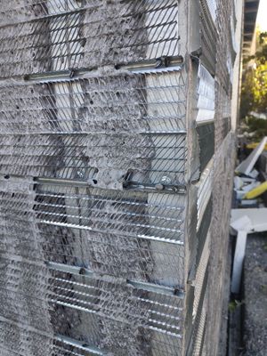 建設材料 メタルメッシュ 構造物 固定 型造 システム