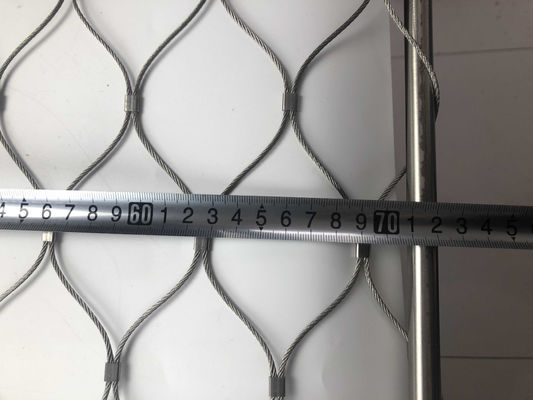 10年保証と304/316素材を使用した、バッグの安全保護のための柔軟な盗難防止ステンレス鋼ロープメッシュ