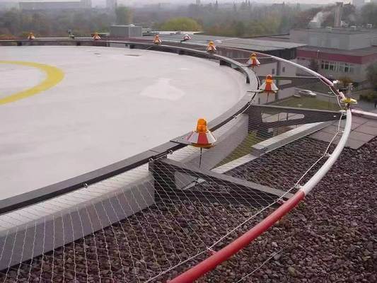 階段手すり保護ネット AISI 304/316 ステンレス鋼ワイヤーロープ（亜鉛付き）