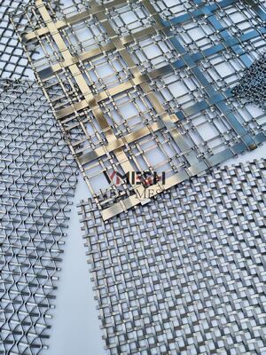 飾り付けステンレスステール金属コイル網膜カーテン 天井の特徴 美容室内壁