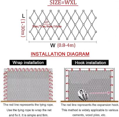 建築用ワイヤロープ・メッシュ レンディング・インフィール・ファサード・コーティング