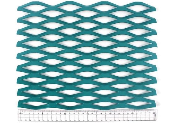 Powder Coated Aluminum Expanded Metal Mesh for Building Cladding (パウダーコーティング アルミニウム拡張金属網) 建物の覆面用