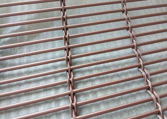 カーテンウォール用ステンレス鋼ロープ建築メッシュ