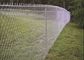 テニス コート10のゲージのチェーン・リンクの塀ポリ塩化ビニールは一時的なISO1461に塗った