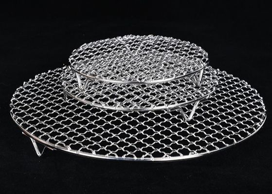 ステンレス鋼304 BBQグリルワイヤ網 450x600mm 食品グレード