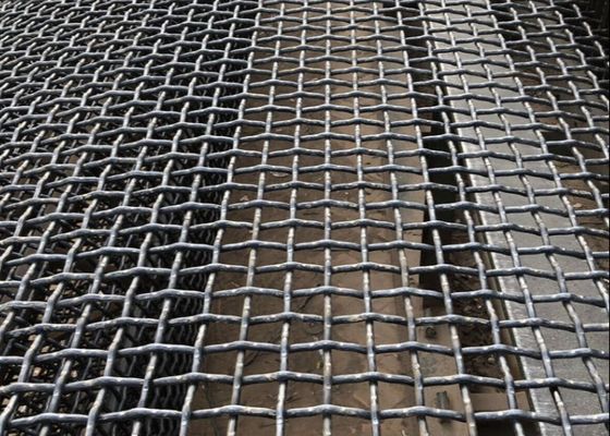 採鉱スクリーン用ステンレス鋼304ロック圧着織金網