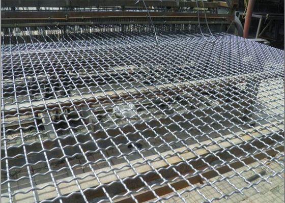 採鉱スクリーン用ステンレス鋼304ロック圧着織金網