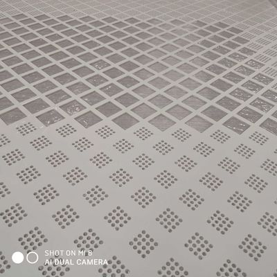 家具用装飾穴あき金属メッシュパネル 1m x 2m