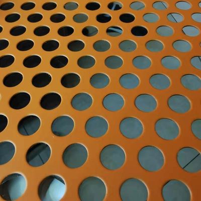 16ゲージ 防音 穴あき金属板 - 炭素鋼、亜鉛メッキ