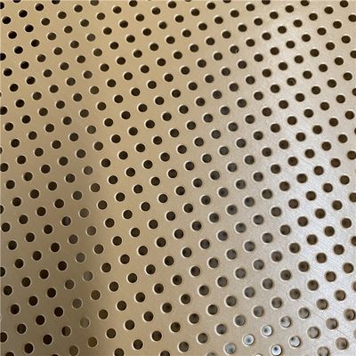16ゲージ 防音 穴あき金属板 - 炭素鋼、亜鉛メッキ