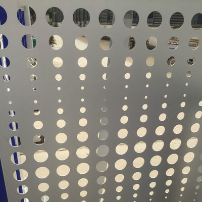 孔付きアルミ網 1000x2000mm 装飾板 0.3mm 厚さ