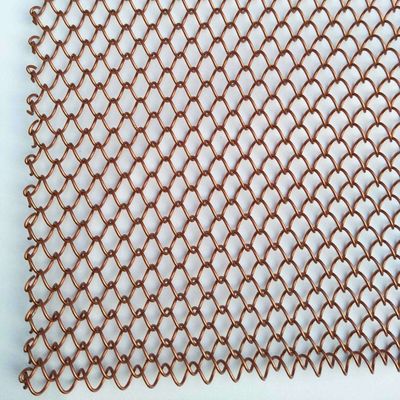 パーティションカーテンディバイダー用建築アルミニウムメッシュコイルドレープ