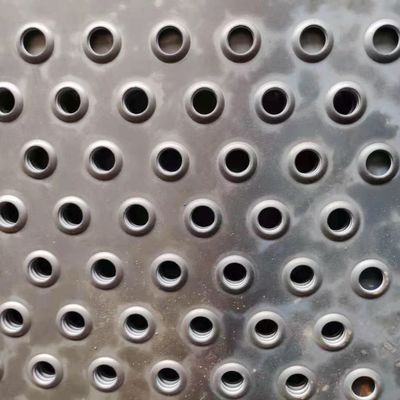 アルミステンレス鋼のパルフォレーションされた安全格子板