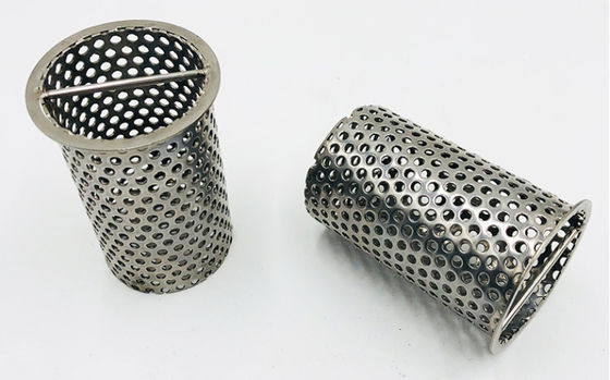 工業用フィルタリング用 304 316L 孔付きフィルタ管