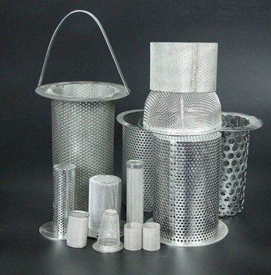 工業用フィルタリング用 304 316L 孔付きフィルタ管