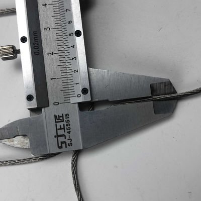 Flexible and Durable 304 Stainless Steel Cable Mesh with Diamond Hole for Safety Netting